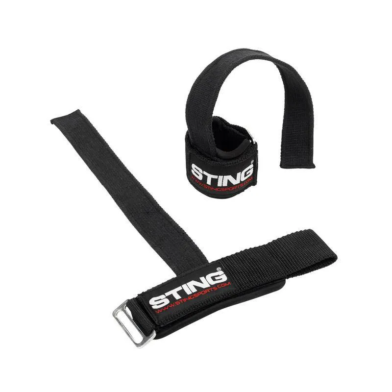 Sting Pro Lifting Straps with Wrist Support