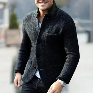 Stylish Warm Men's Blazer Vest