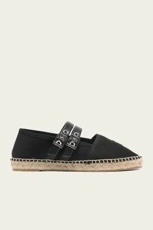 Summer Espadrille in Black
