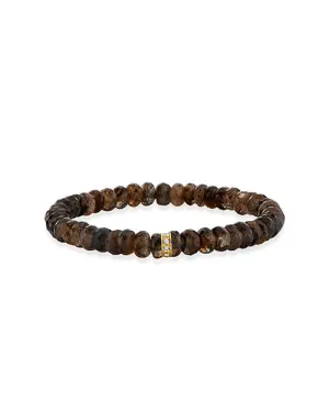 SYDNEY EVAN | Rondelle Beaded Bracelet | Andalusite