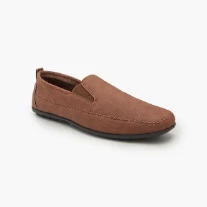 Textured Men's Loafers