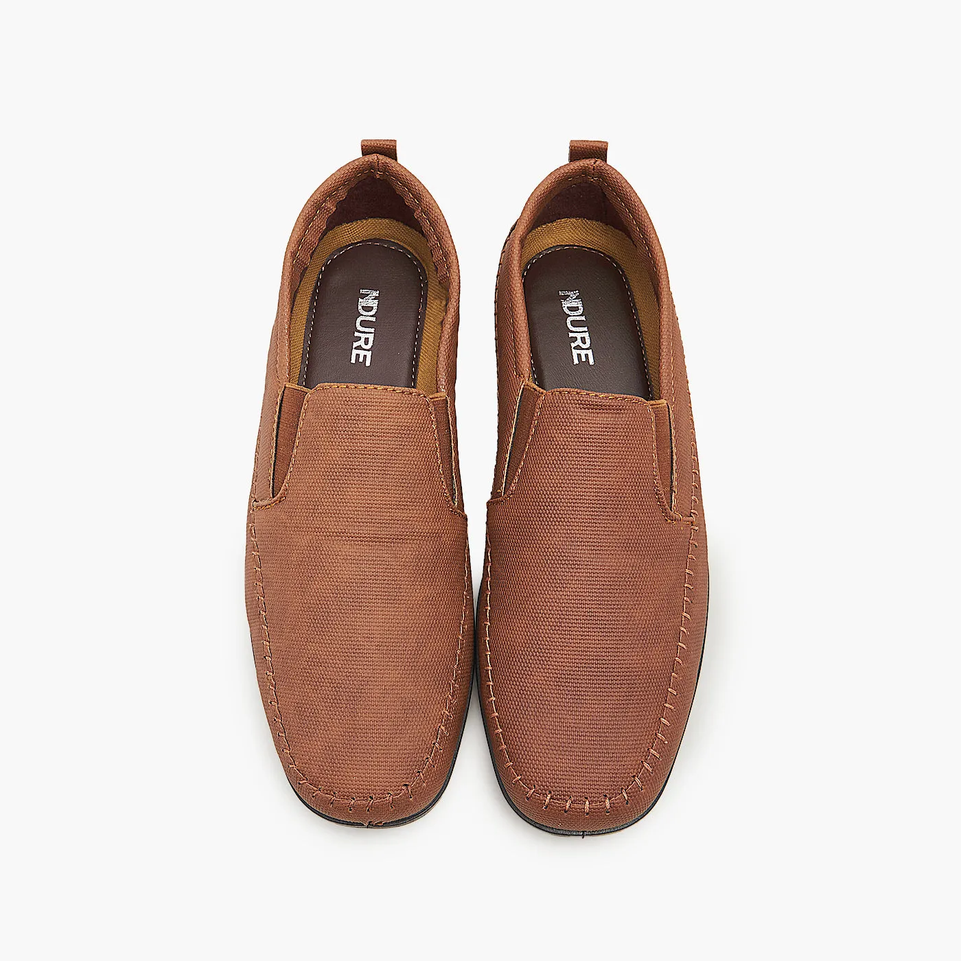 Textured Men's Loafers