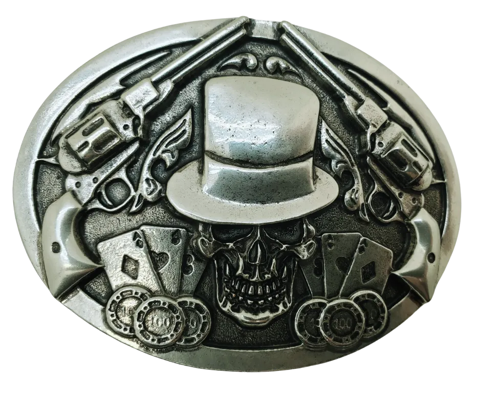 The "Black Jack 21" Buckle