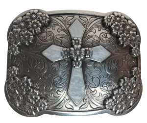 The "Way of the Cross" Western Buckle