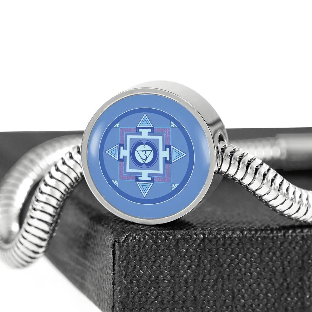Third Eye (Sixth) Chakra Charm & Bracelet
