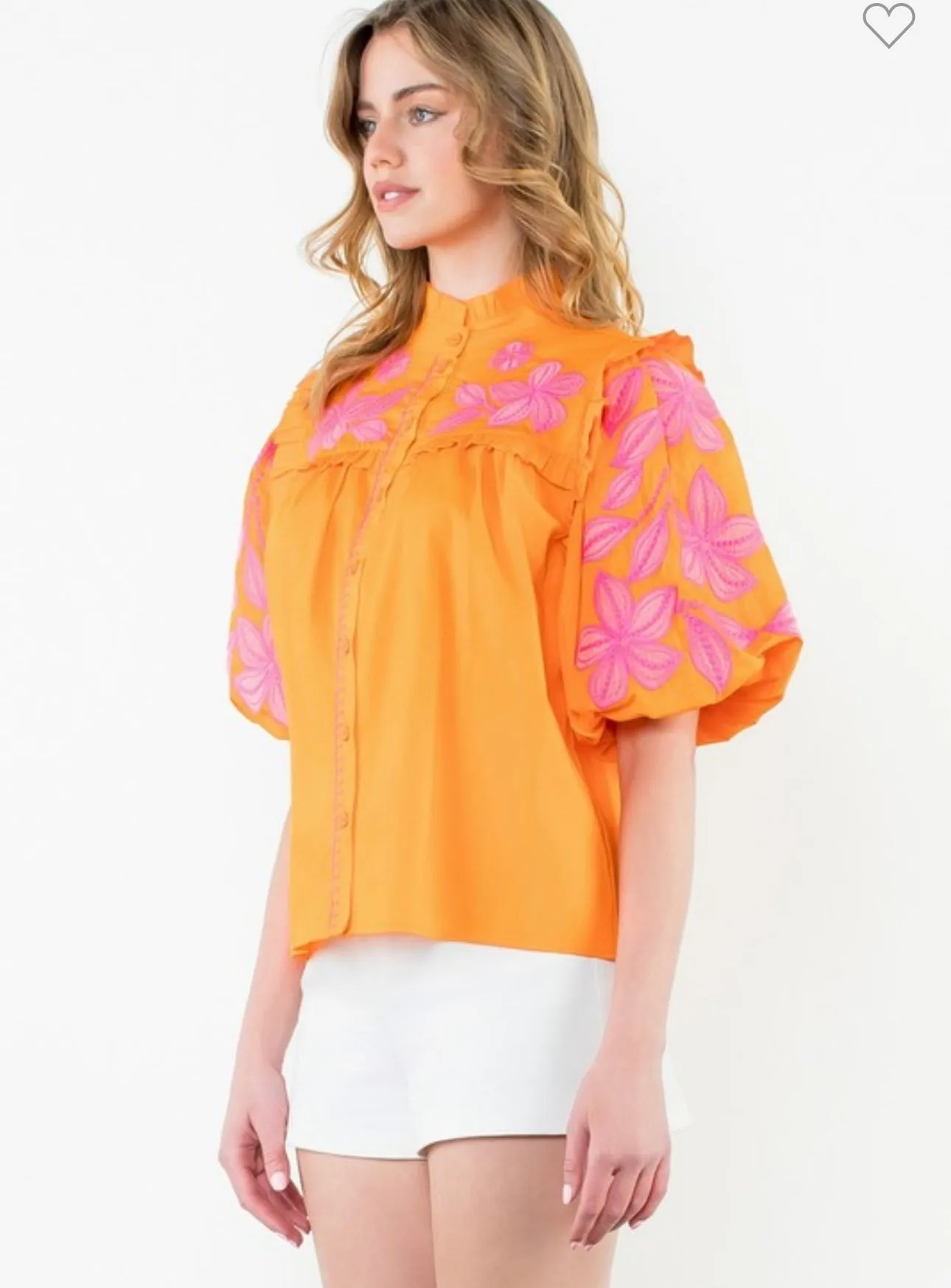 THML Grapefruit Blouse