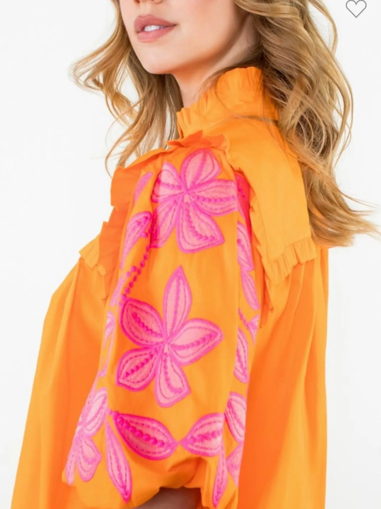 THML Grapefruit Blouse
