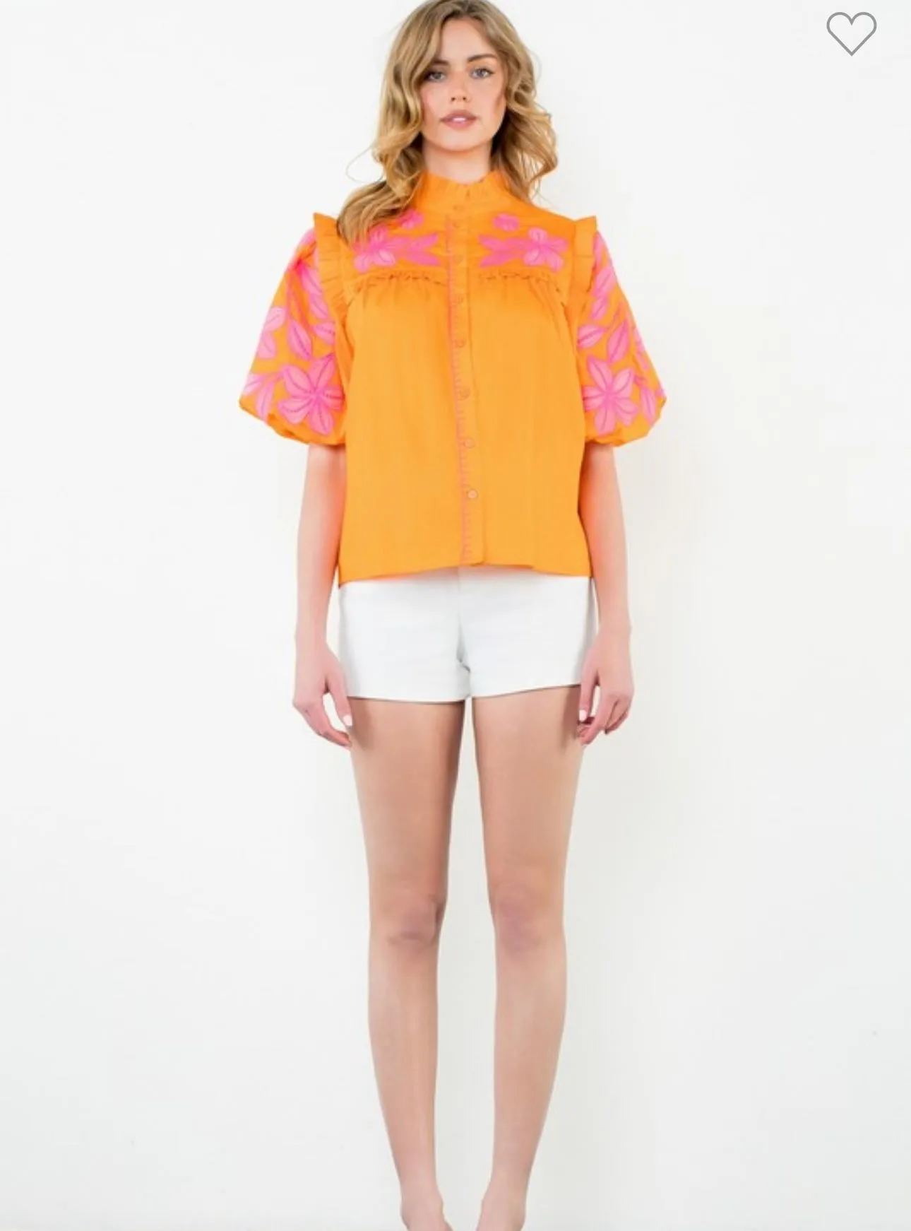 THML Grapefruit Blouse