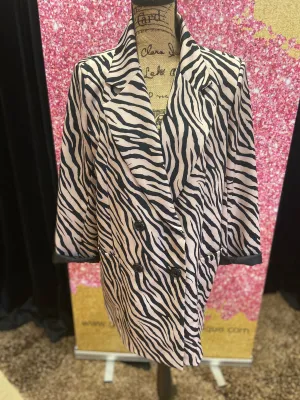 Tiger Print Blazer