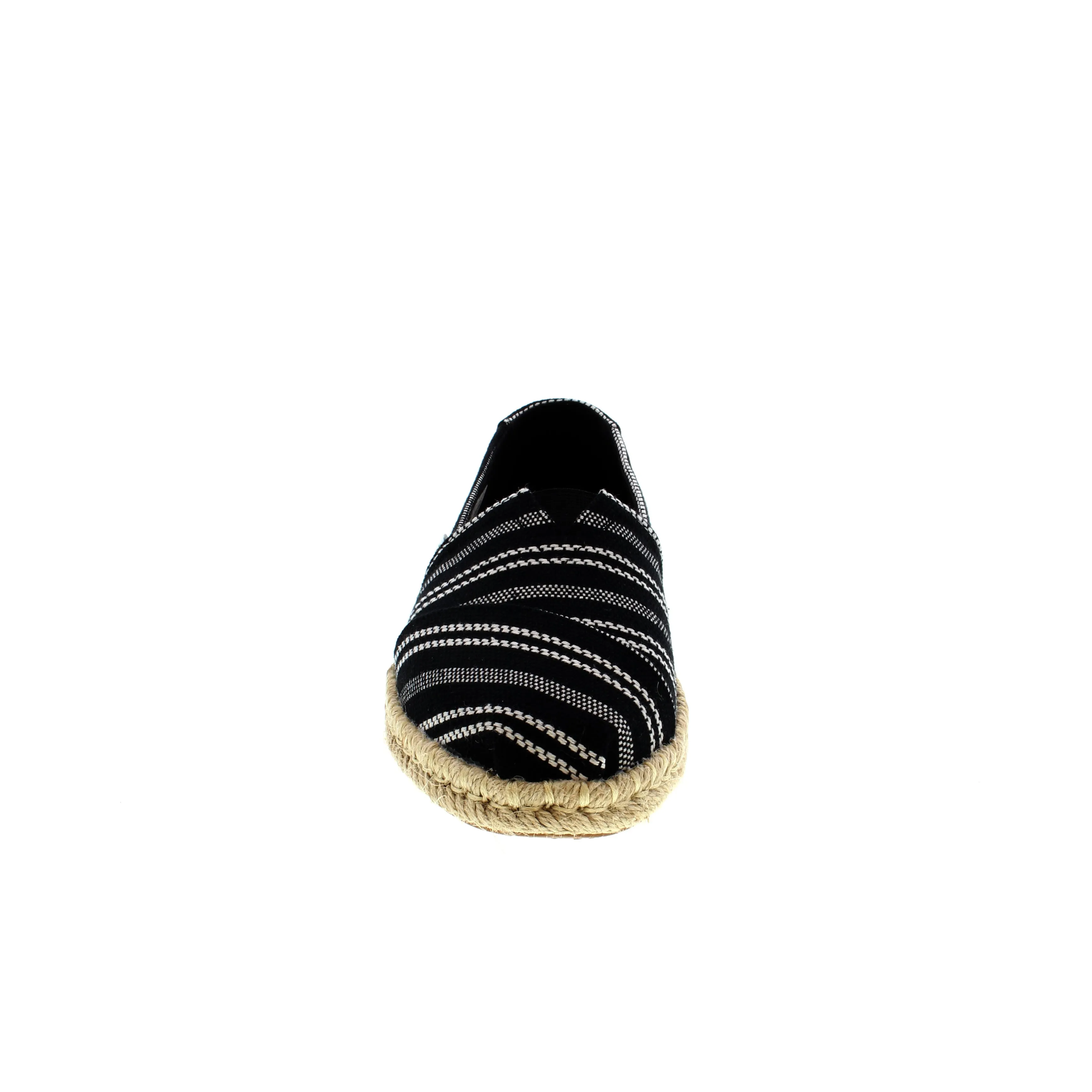 Toms Alpargata Rope - Black Striped