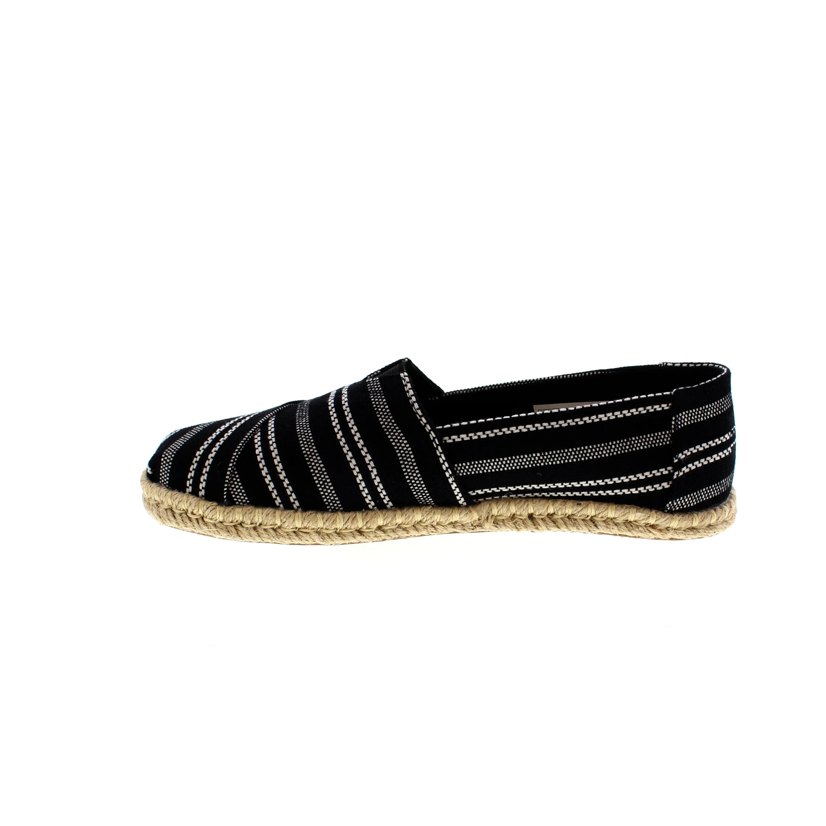 Toms Alpargata Rope - Black Striped