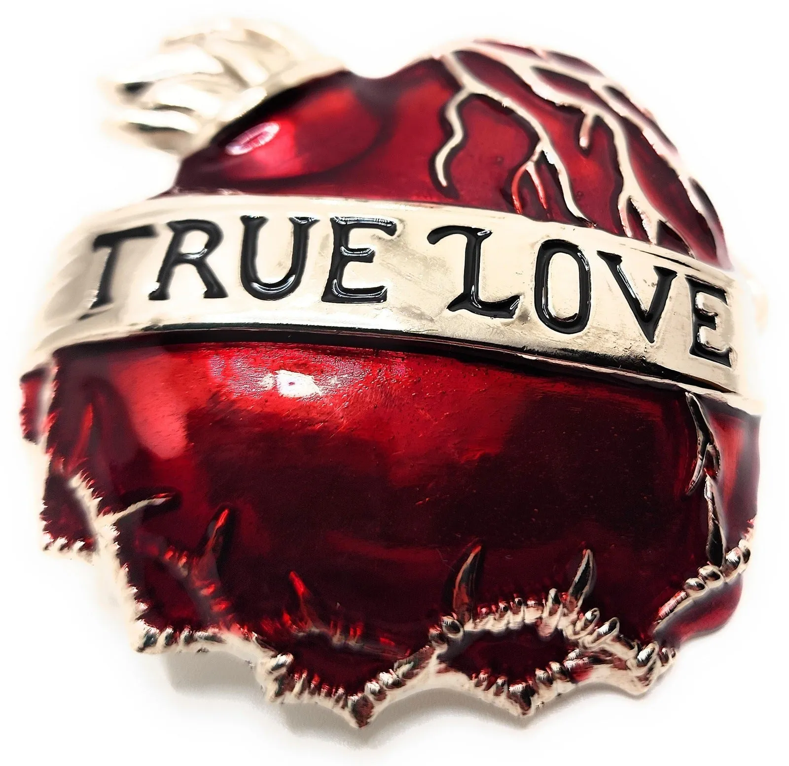 True Love Heart Belt Buckle