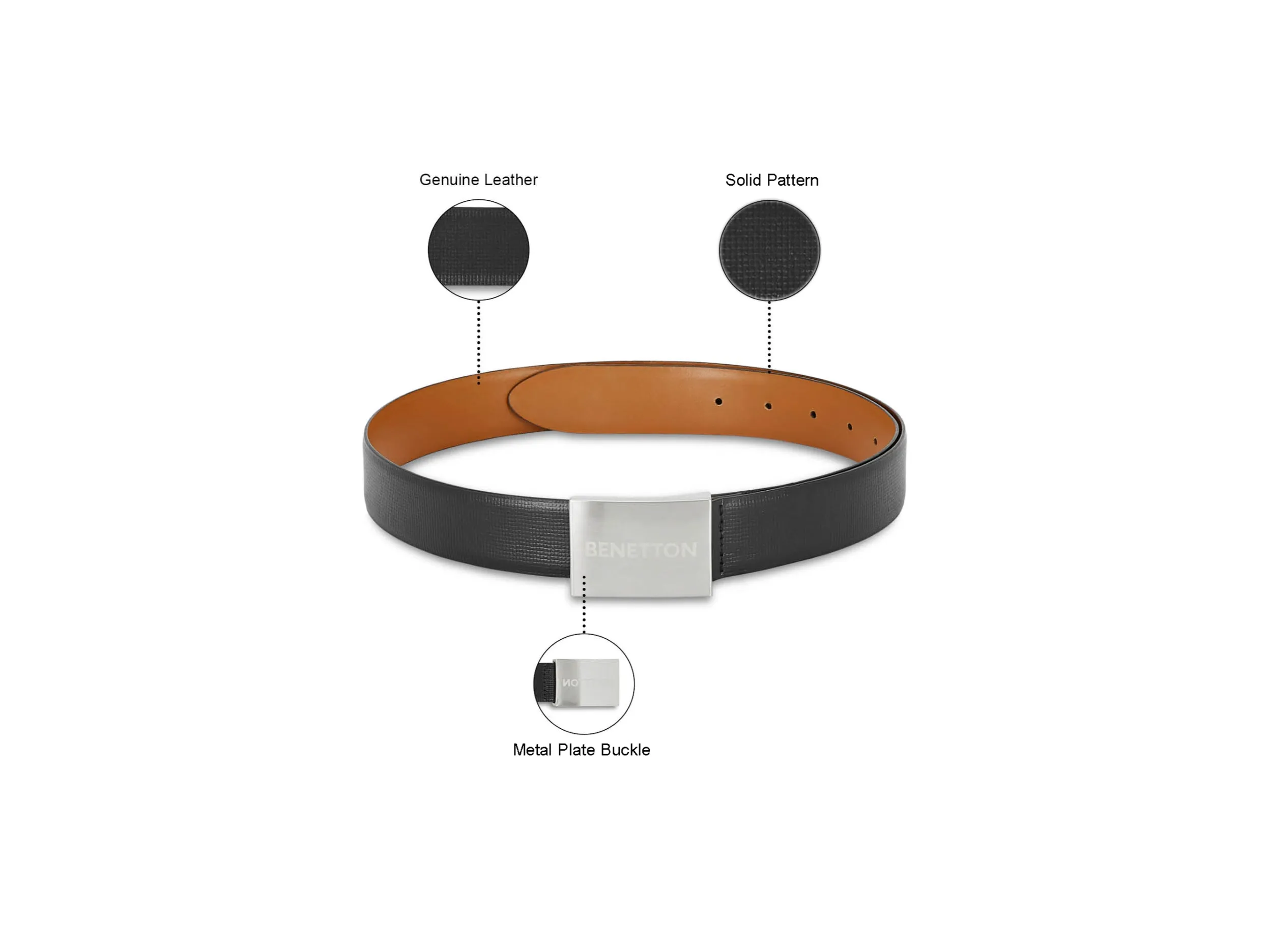 UCB GATTO NON REVERSIBLE BELT