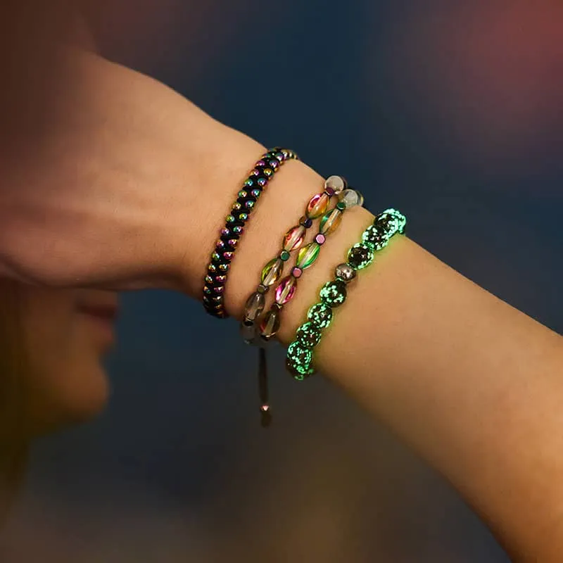 Unicorn Silver | Black | Mini Vitality Bracelet