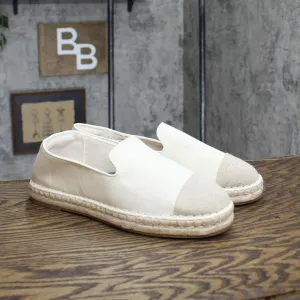 Universal Thread Women's Skipper Wide width Espadrille Flats Cream Off White 10W