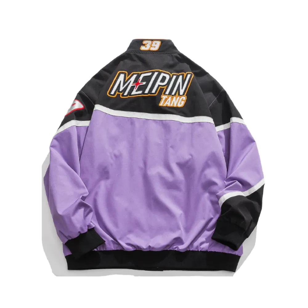 Urban High Street Motorcycle Style Jacket