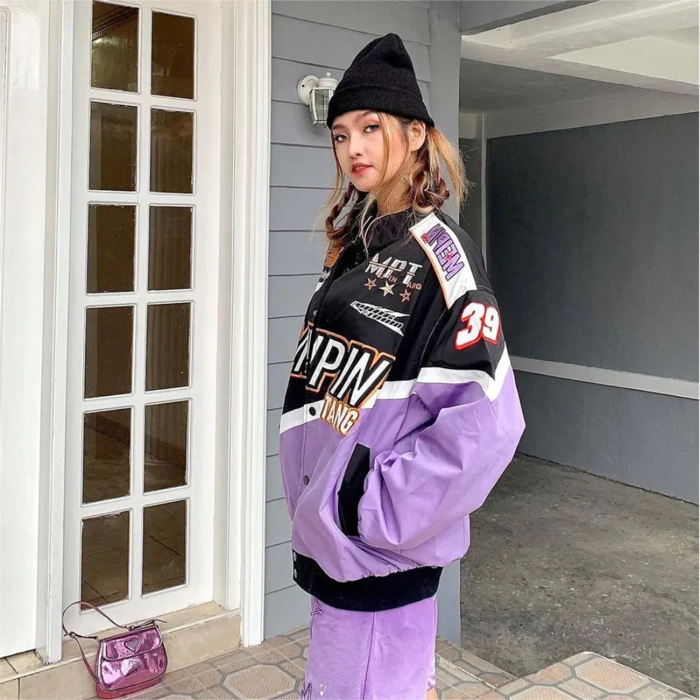 Urban High Street Motorcycle Style Jacket
