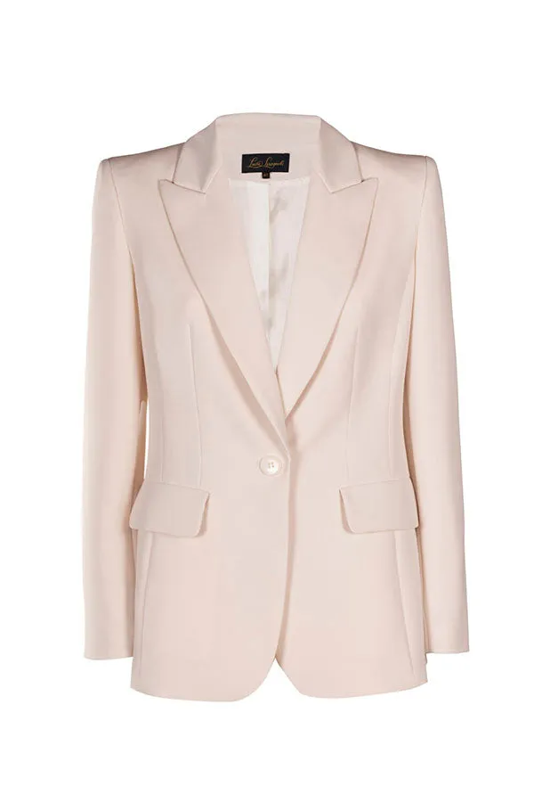 VERISSIMO IVORY FITTED JACKET
