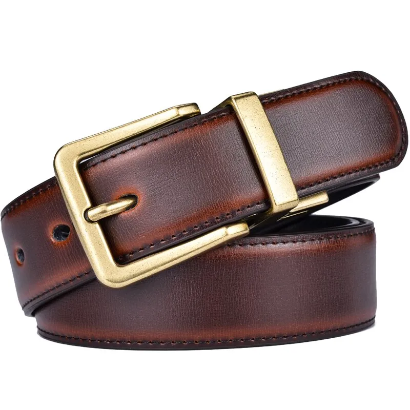 Vintage Reversible Leather Belt