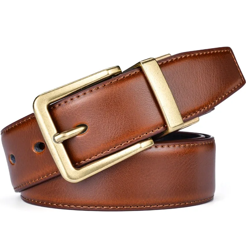 Vintage Reversible Leather Belt