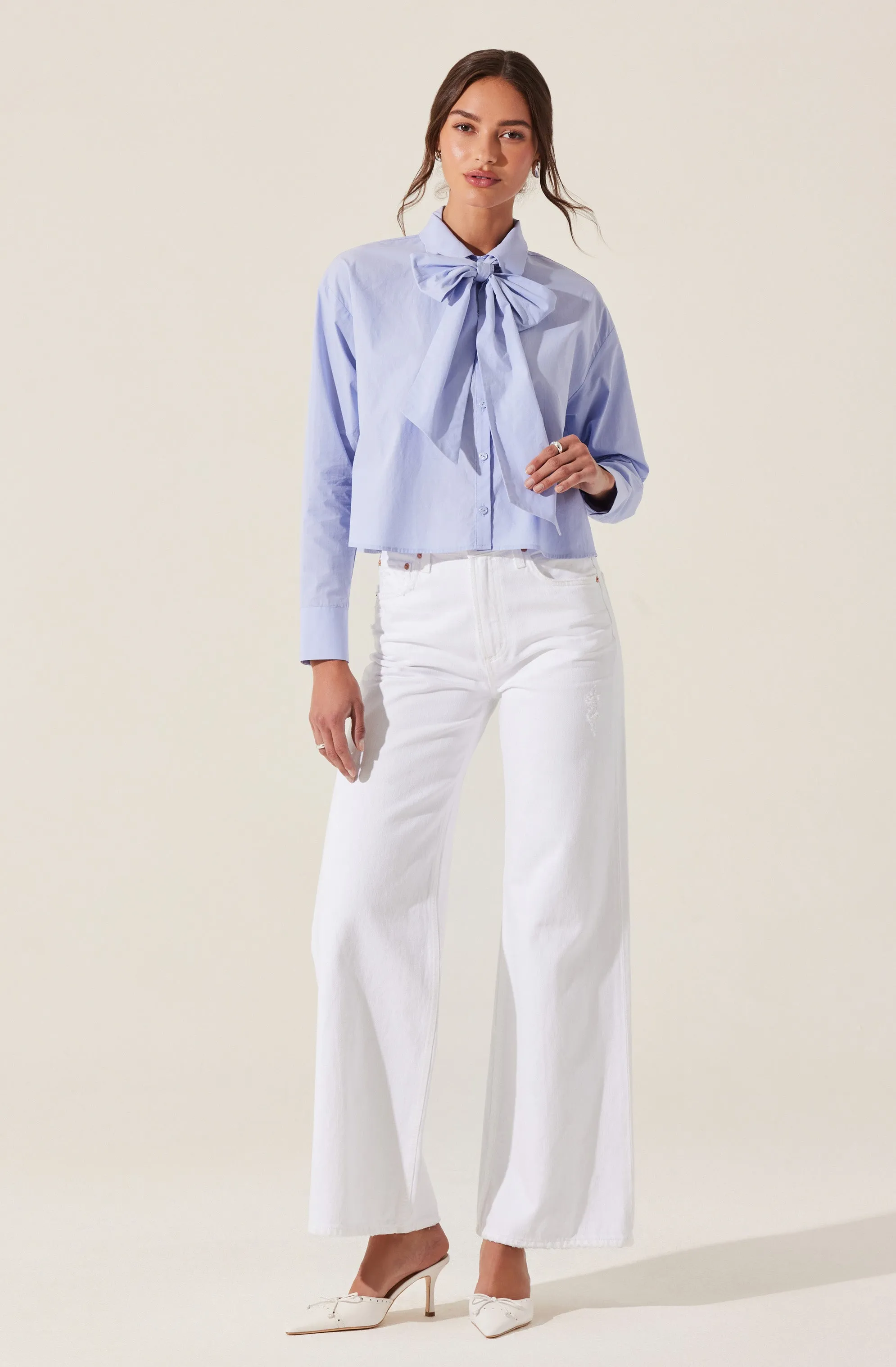 Wendi Bow Tie Top