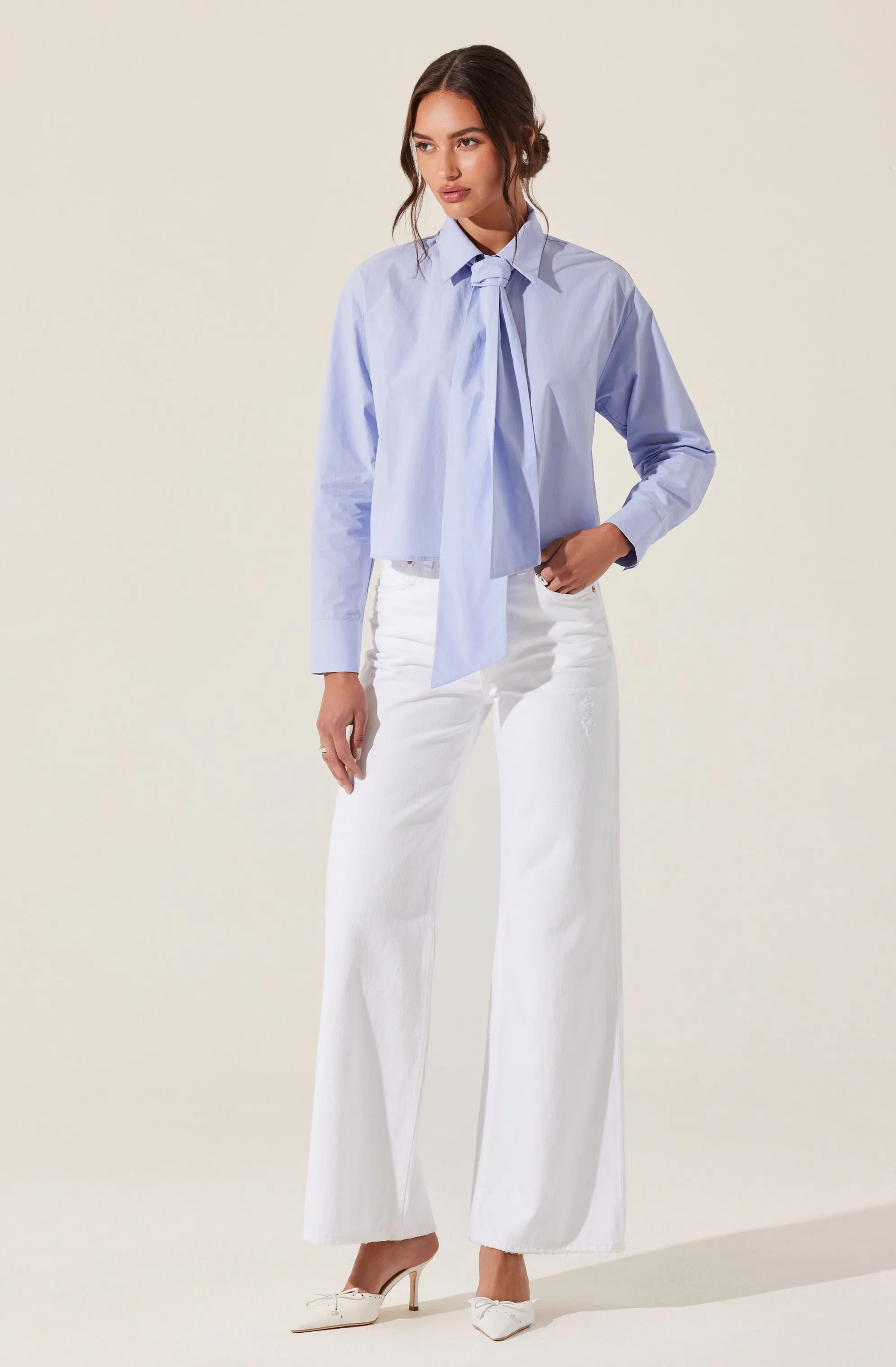 Wendi Bow Tie Top
