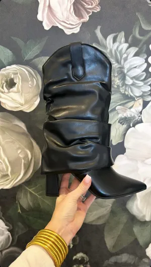 WESTERN FOLD OVER BOOT
