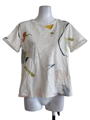 White Graphic Tee