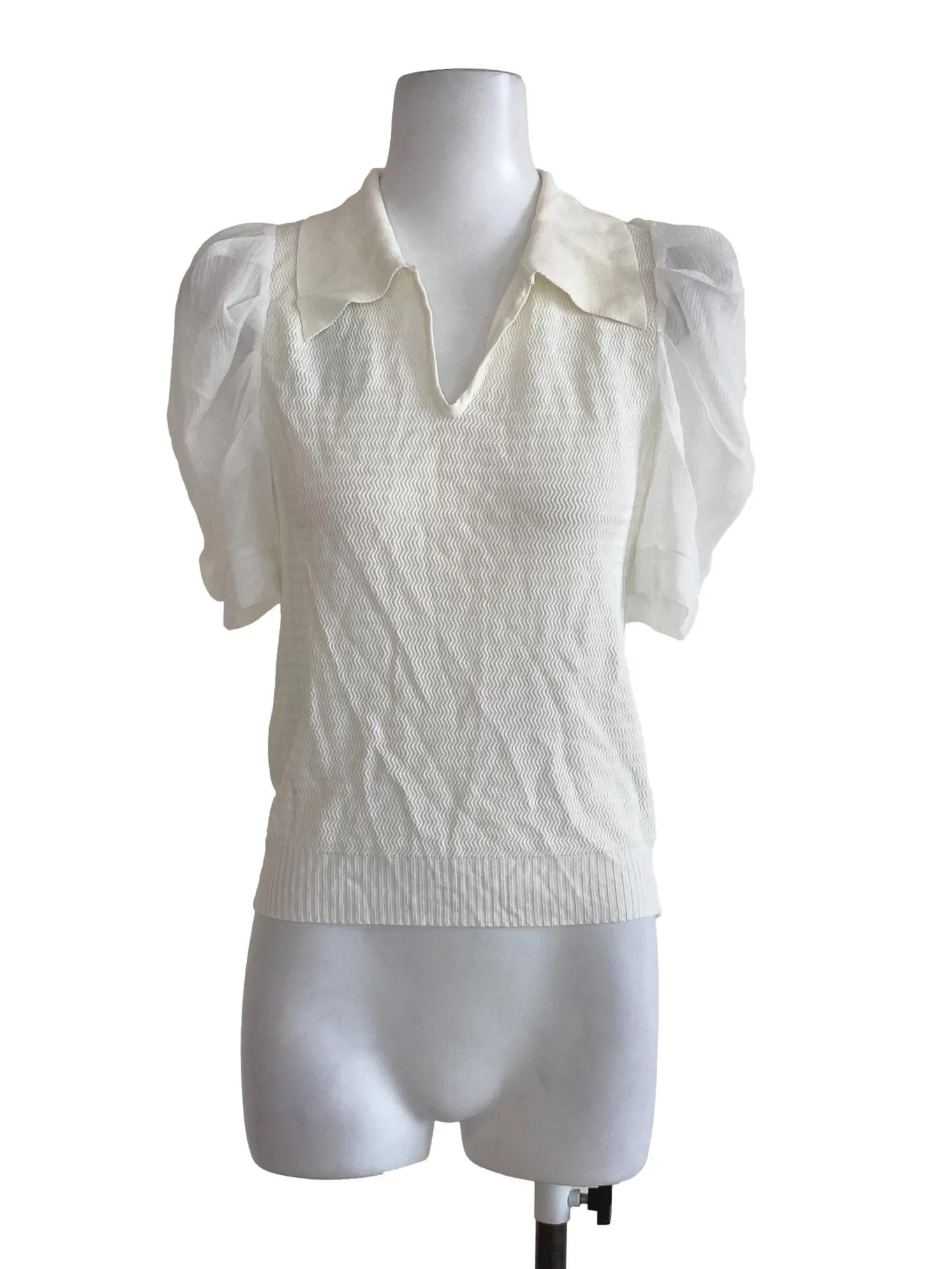 White Plain Fitted Shirt