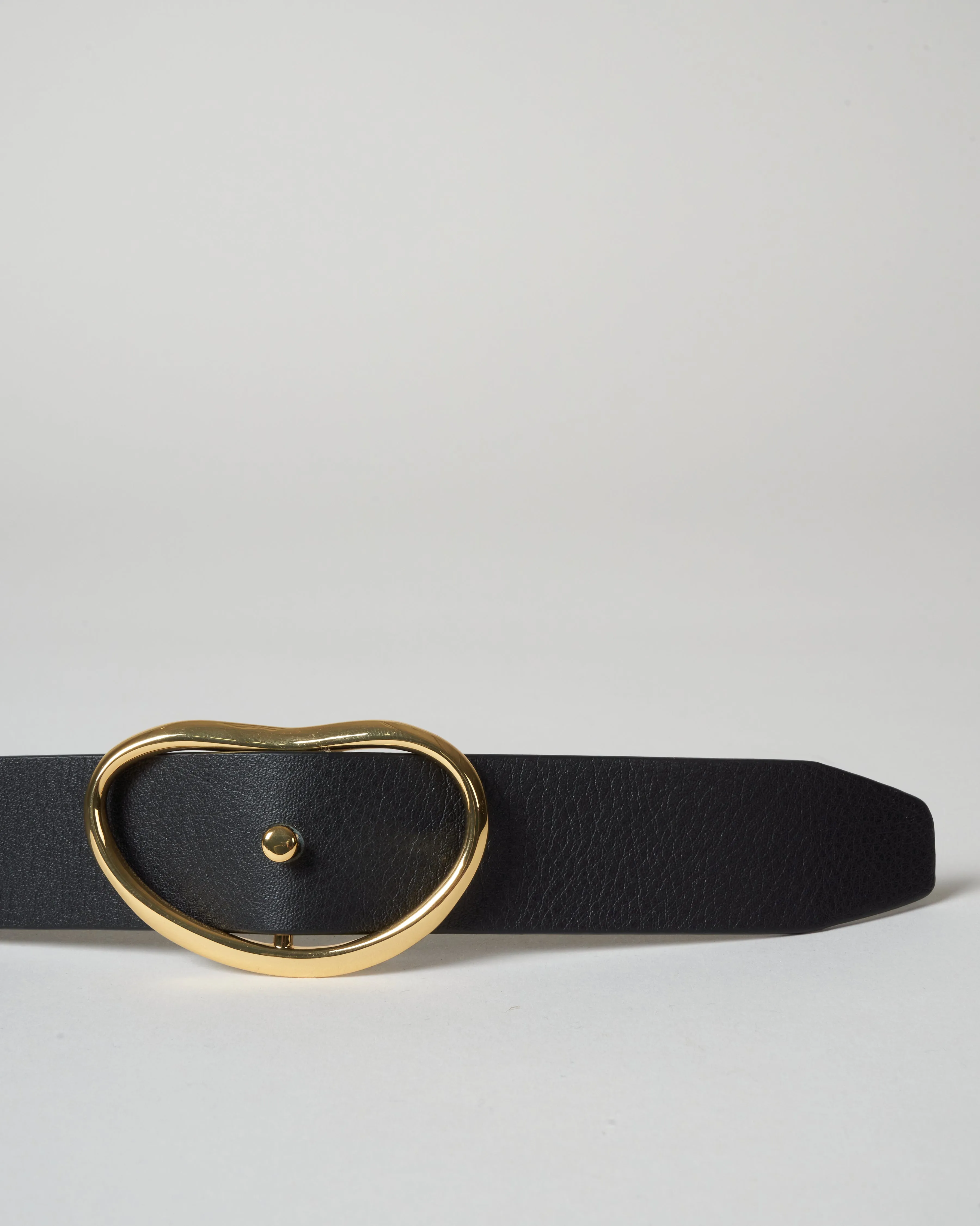 wide georgia belt - black