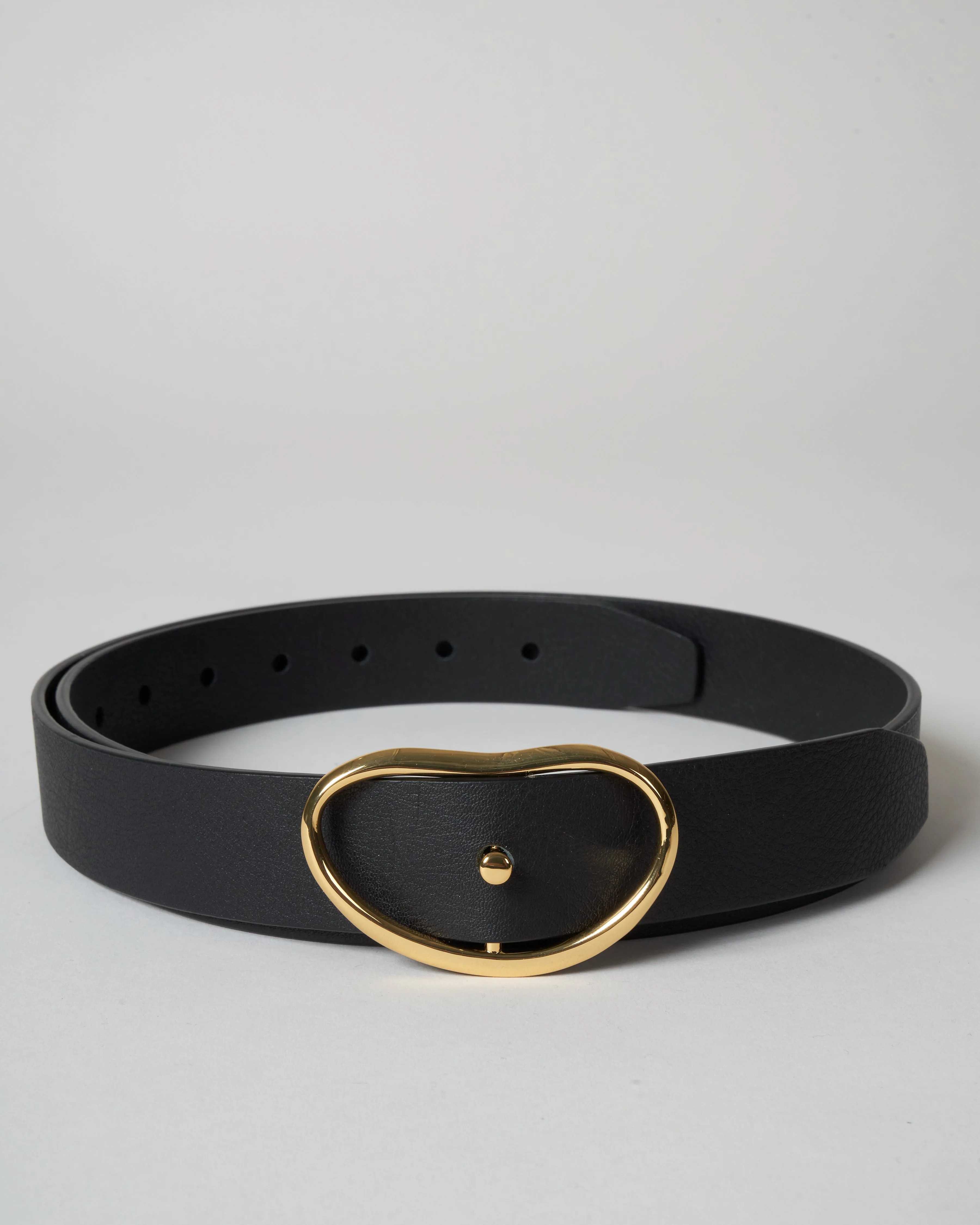 wide georgia belt - black