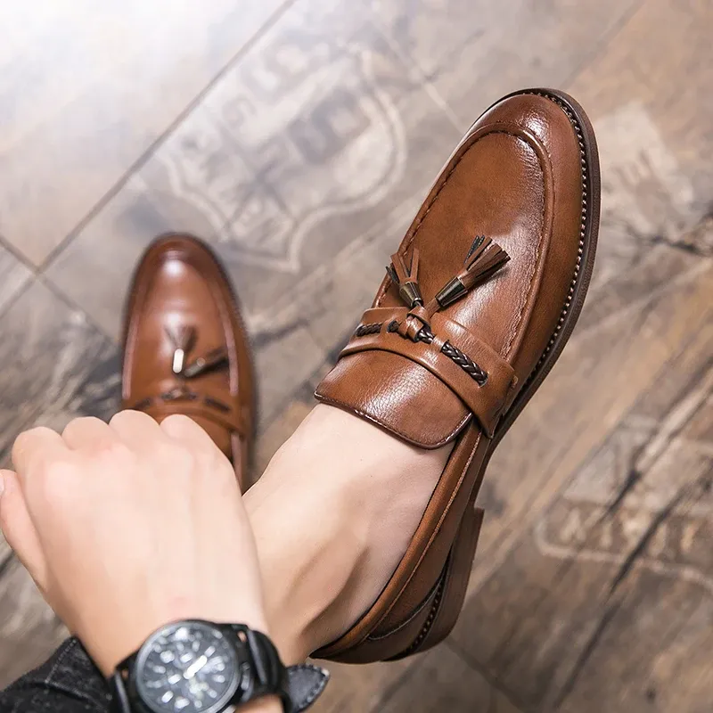 Windsor Leather Tassel Loafers