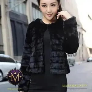 Winter Vintage Fur Coat Womens Short Trench Faux Fur Jacket Hairy Overcoat Artificial Fur Coat Women Faux Fur Coats