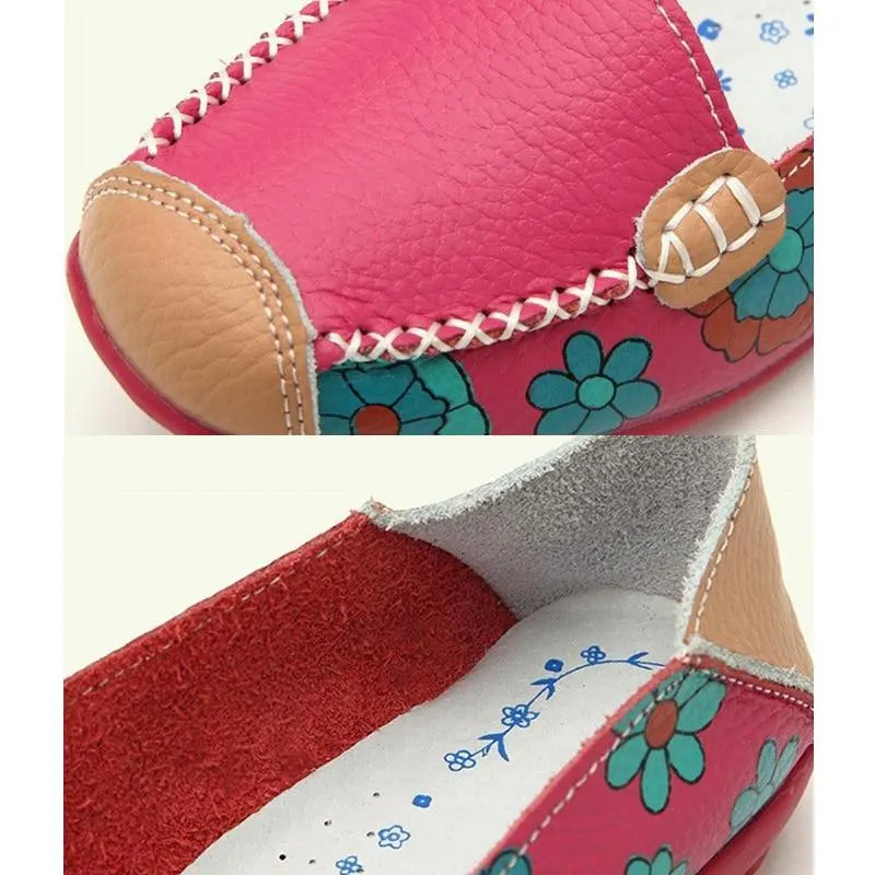 Women Shoes Summer Flowers Women Flats Fashion Women Casual Shoes