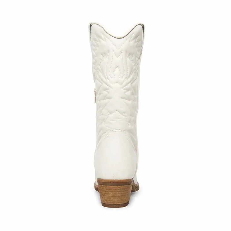 Women Western Cowboy Cowgirl Stitched Embroidered Boots