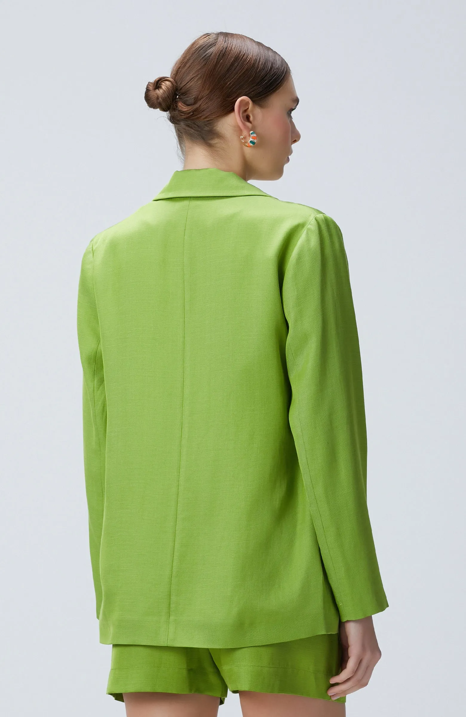 WOMEN'S Linen Blend Jacket