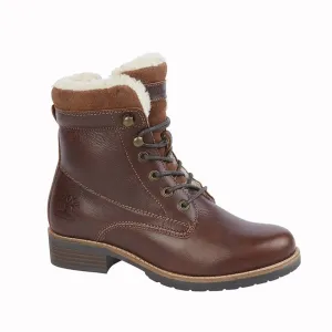 Woodland L032DB Lace/Zip High Ankle Country Boot
