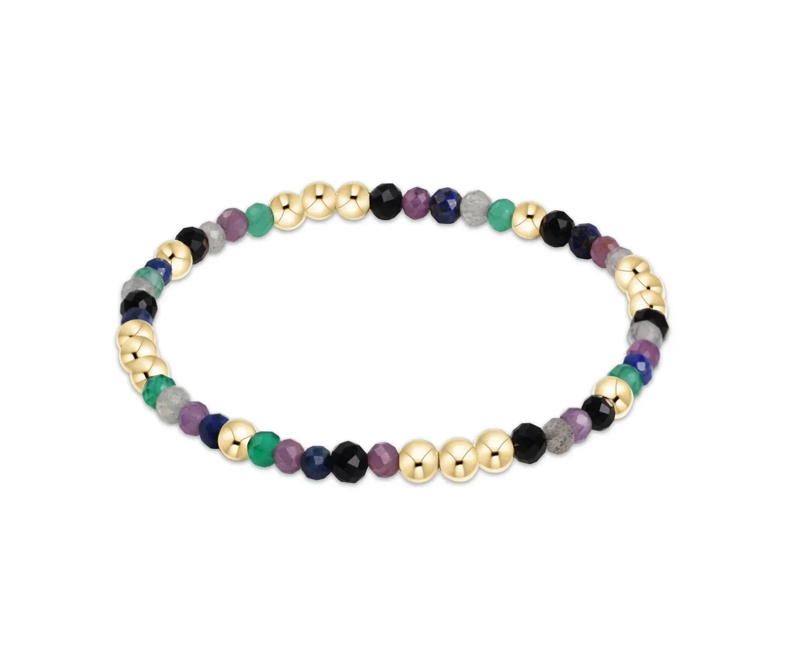 Worthy Pattern 3mm Bead Bracelet- Hot Mess Fall Winter