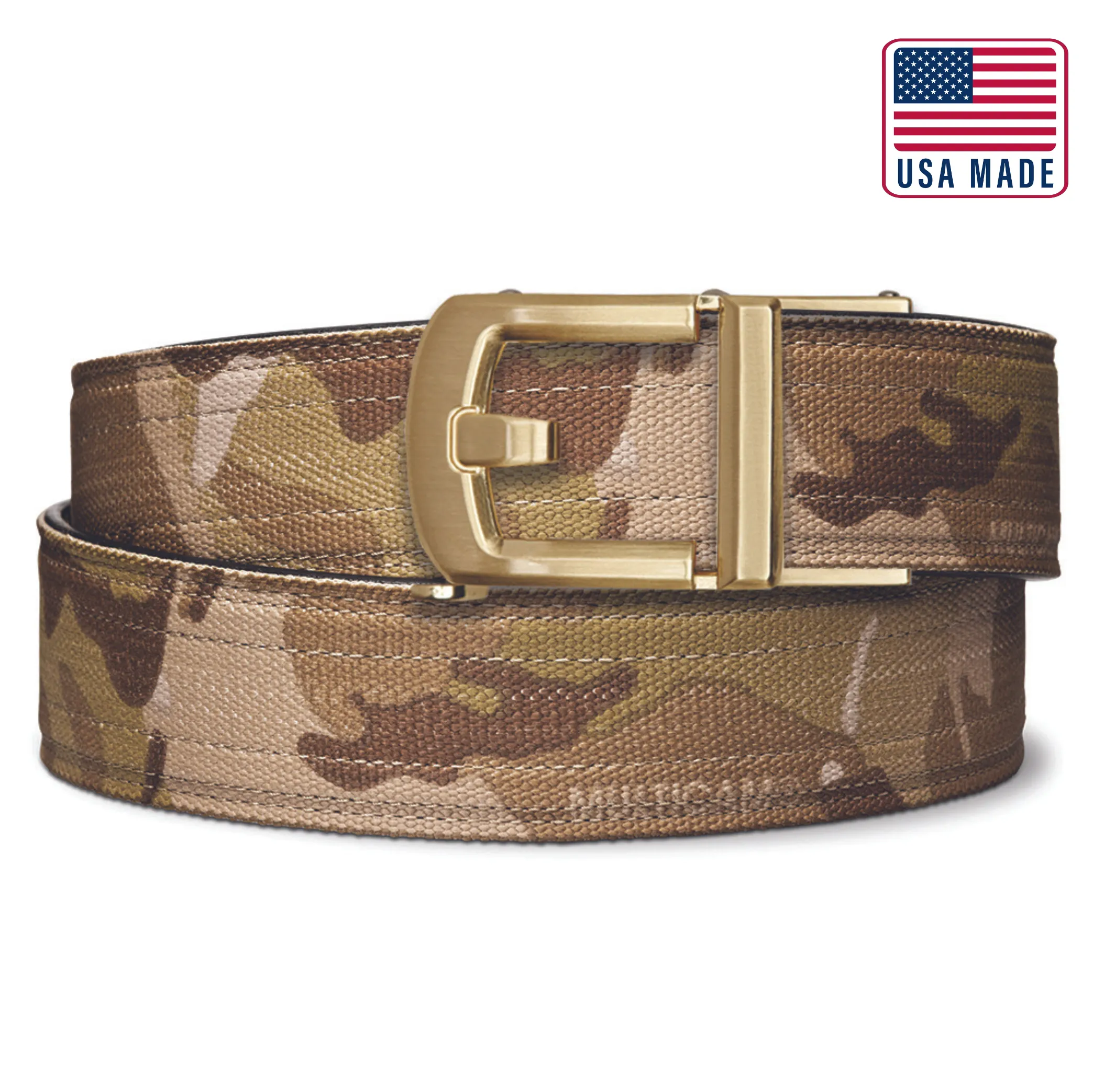 X SERIES BUCKLE  | MULTICAM® ARID TACTICAL NYLON GUN BELT 1.5"