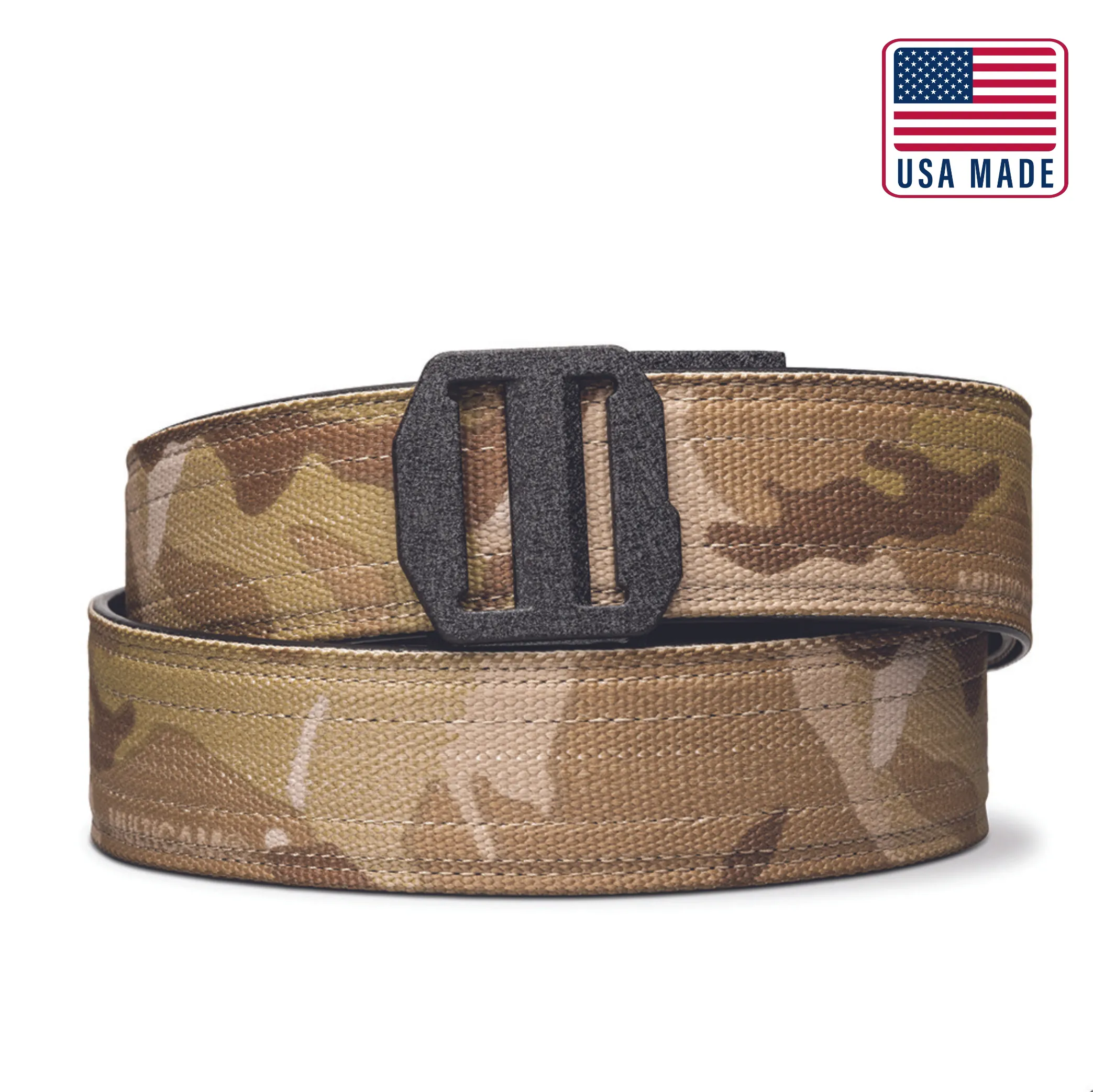 X SERIES BUCKLE  | MULTICAM® ARID TACTICAL NYLON GUN BELT 1.5"
