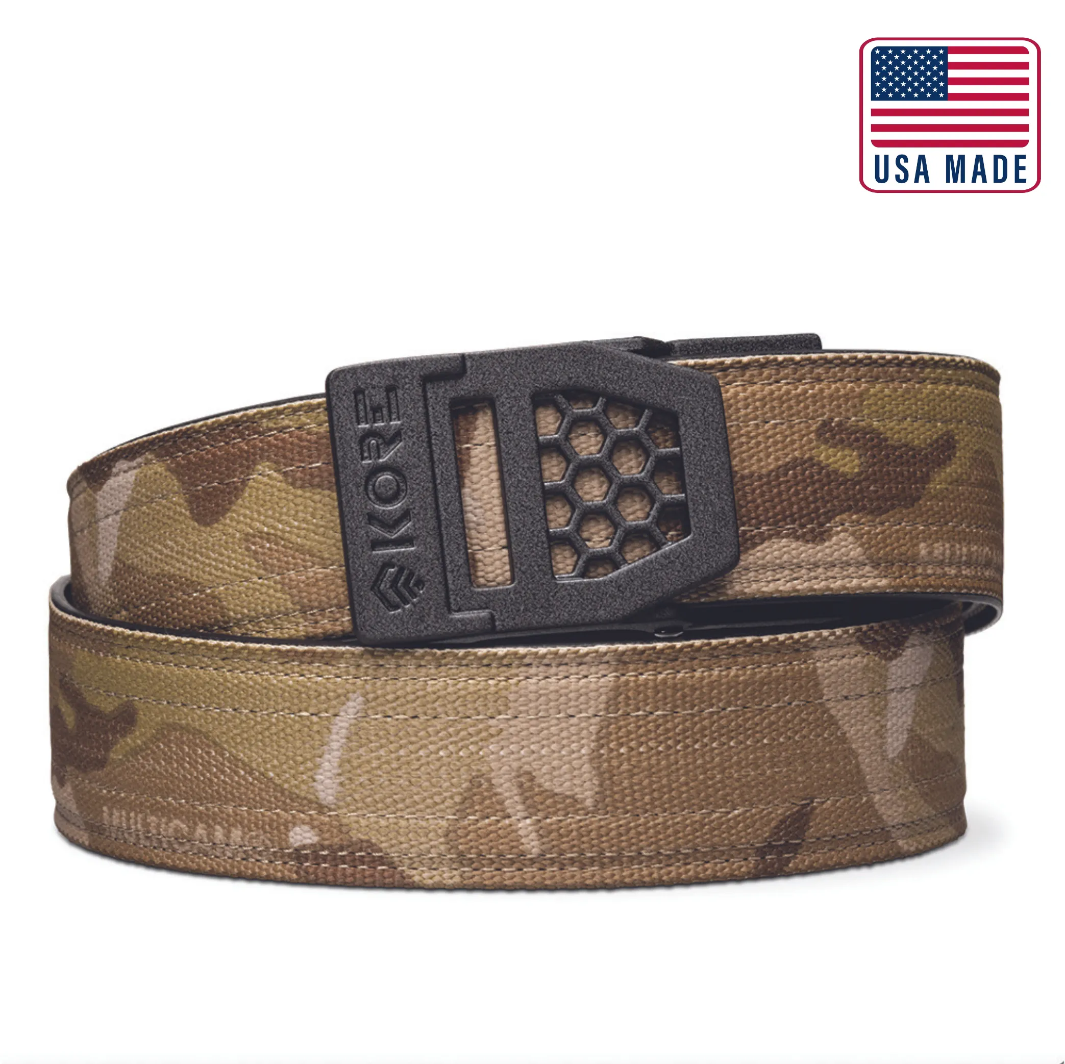 X SERIES BUCKLE  | MULTICAM® ARID TACTICAL NYLON GUN BELT 1.5"