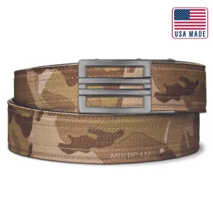 X SERIES BUCKLE  | MULTICAM® ARID TACTICAL NYLON GUN BELT 1.5"