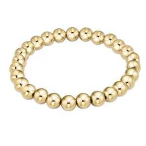 XL ENewton Extends Classic Gold 7mm Bead Bracelet