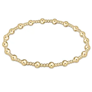 XL ENewton Extends Sincerity Pattern 4mm Bead Bracelet