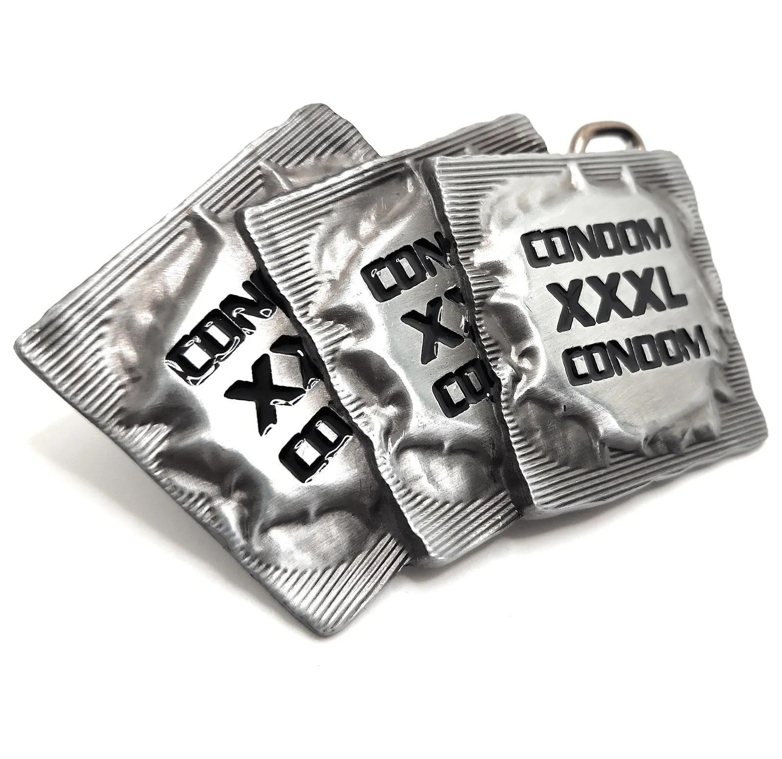 XXXL Condoms Funny Belt Buckle