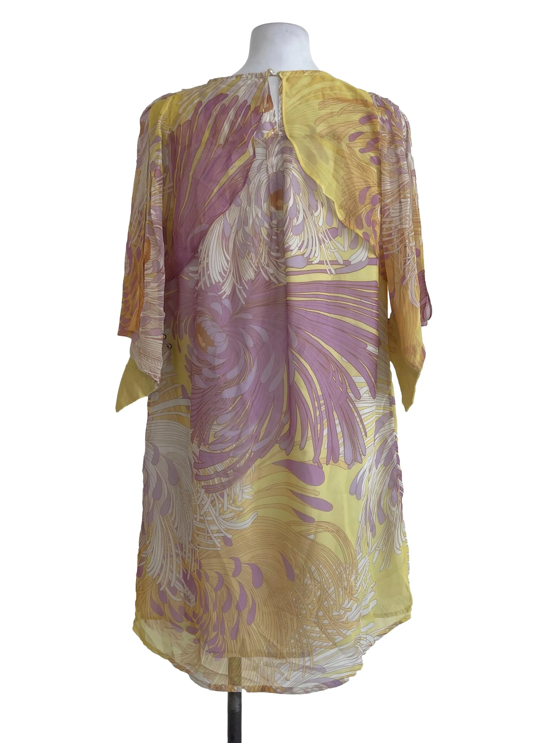 Yellow Floral Blouse
