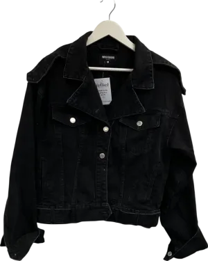 ZARA Black Cropped Blazer UK M